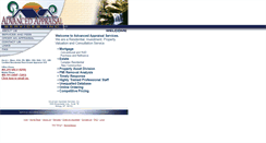 Desktop Screenshot of advancedappraisalservices.net